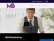 Tablet Screenshot of mattbrandenburg.com